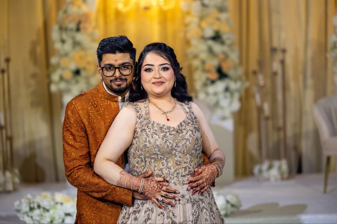 Dipen and Shreya portrait